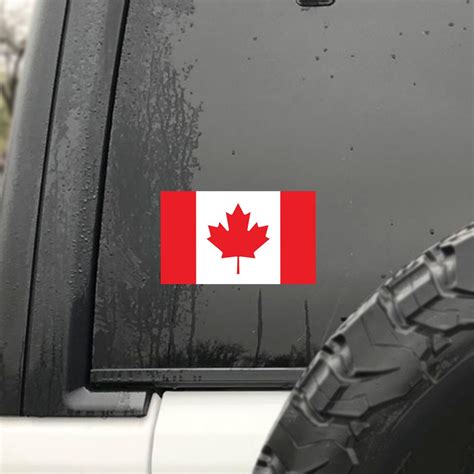 Canada Flag Decal Stickers Official Flag of Canada Stickers - Etsy