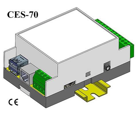 ABS Compact Din Rail Enclosures CES 70 For Electronics Electrical At