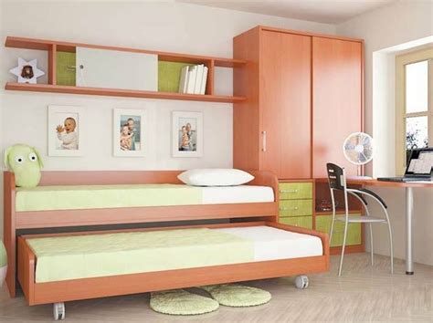 Выдвижные кровати для двоих детей