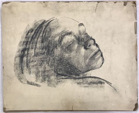 Käthe Kollwitz Self Portrait 1909 MutualArt