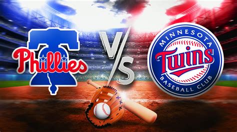 Phillies Vs Twins Prediction Odds Pick