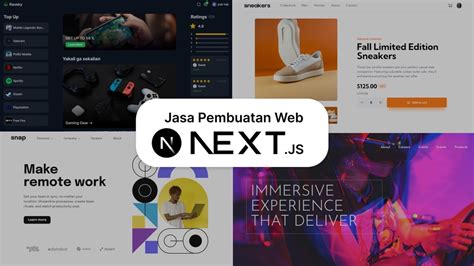 Buat Website Fullstack Modern Dengan Framework Next Js