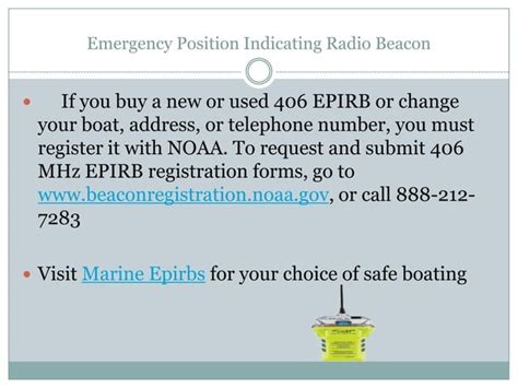 Emergency Position Indicating Radio Beacon PPT