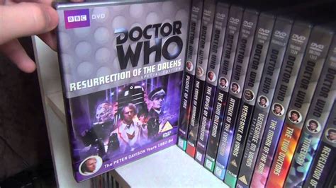 My Complete Doctor Who Dvd Collection Overview Youtube