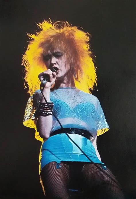 Rock Poster Art Rock Posters Rocker Chick Women Of Rock Cyndi