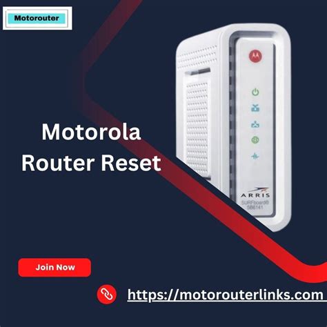 Quick Guide: How to Reset Your Motorola Router for Improved Performance ...