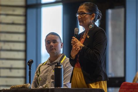 Deb Haaland Visits Tulalip To Hear From Boarding School Survivors Ict