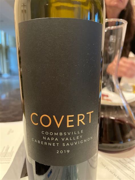 Covert Estate Cabernet Sauvignon Black Label Usa California