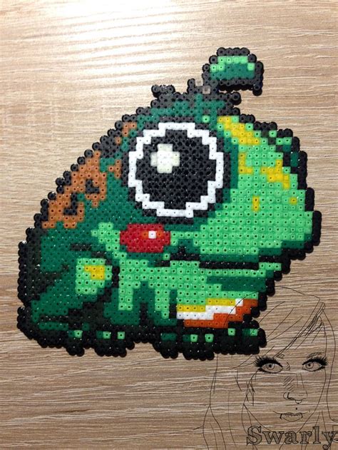 Frog Perler Perler Beads Fuse Beads Perler