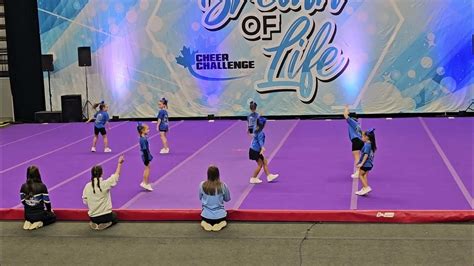 Champion Cheer Academy Sparkles Novice U8 Level 1 Breath Of Life