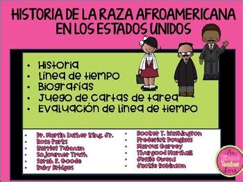 Black History in Spanish by The Bilingual Teacher Store | TPT