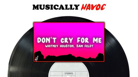 Whitney Houston Sam Feldt Don T Cry For Me REACTION YouTube