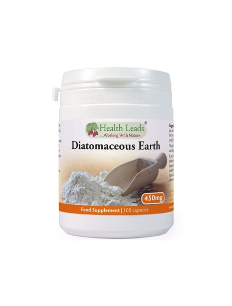 Diatomaceous Earth Capsules De Food Grade Silica Rich Water Sourced