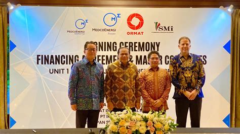 Contract Signing For Blawan Ijen Geothermal Unit Power Plant Project