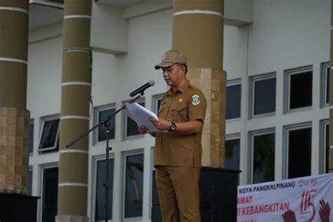 Bertindak Selaku Inspektur Upacara Hari Kebangkitan Nasional Ke 115