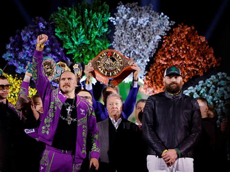 Así fue el pesaje de Oleksandr Usyk vs Tyson Fury 2 hoy: declaraciones