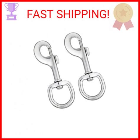 Swivel Snap Hooks Dog Leash Clip Leash Clasp Large Heavy Duty Swivel