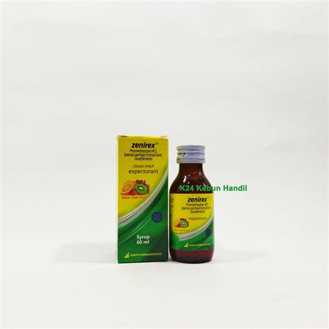 Jual Zenirex Expectorant Sirup Ml Shopee Indonesia