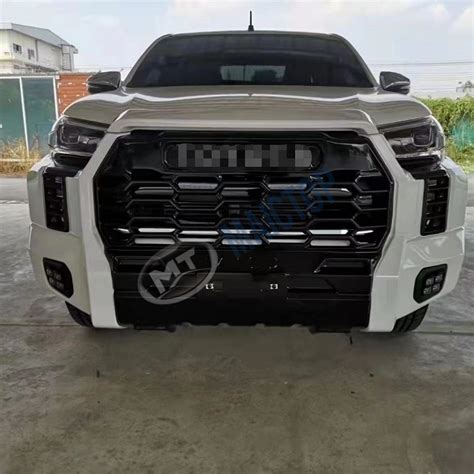 Maictop Car Accessories Modified Front Bumper Grill Bodykit For Hilux