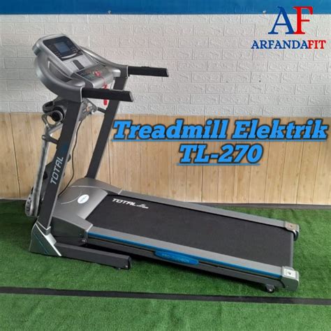 Treadmill Elektrik Multi Fungsi Type Tl Olah Raga Perlengkapan