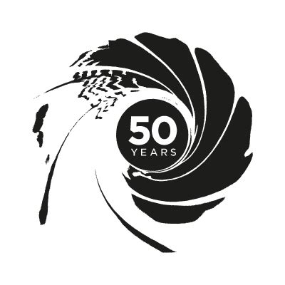 007 50th Anniversary vector logo - 007 50th Anniversary logo vector free download