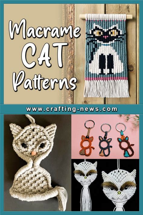 10 Macrame Cat Patterns Crafting News