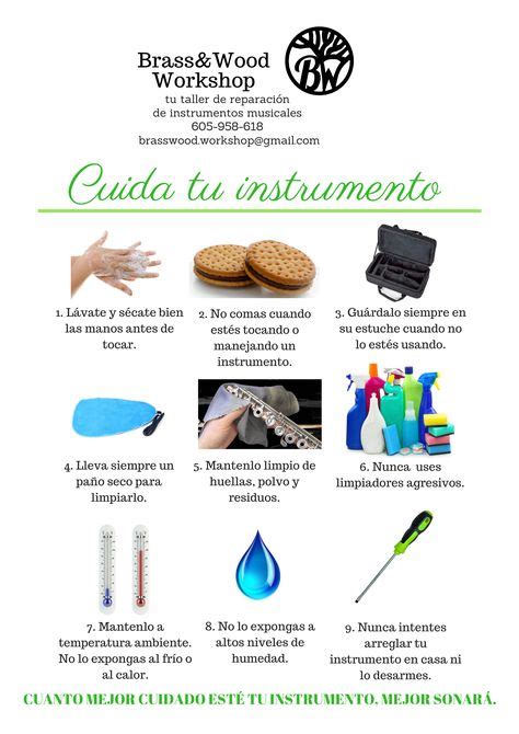 Ideas De Consejos Para Cuidar Tu Instrumento Musical Instrumentos