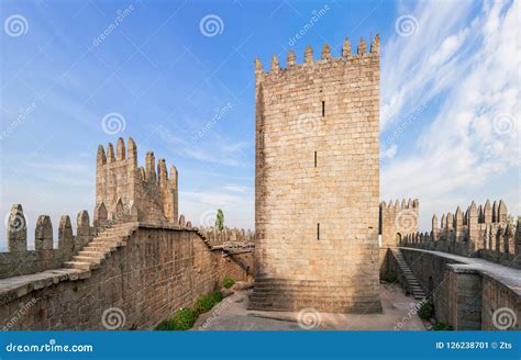 Guimaraes, Portugal - Guimaraes Castle Interior, the Most Famous Castle ...