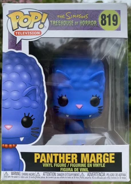 Simpsons Treehouse Of Horror Panther Marge 819 Funko Pop Vinyl