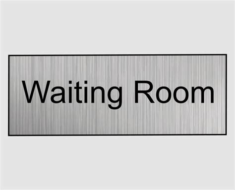 Waiting Room Sign