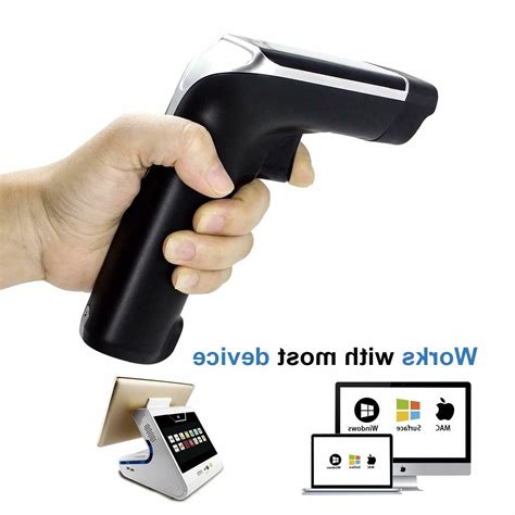 Symcode Barcode Scanner Usb Wired Handheld Laser Bar Code