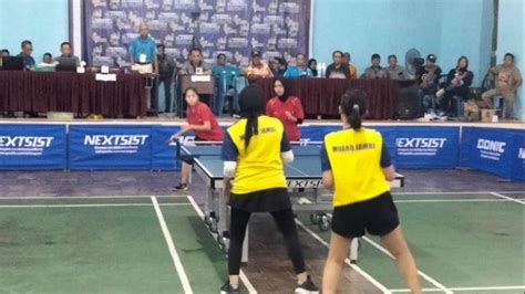 Atlet Tenis Meja Muaro Jambi Sumbang Medali Emas Di Porprov Jambi