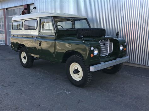 1973 Land Rover 109 Series Iii 4x4 For Sale On Bat Auctions Closed On