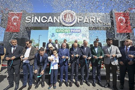 Ankara da bataklıktan akıllı parka dönüştürülen Sincan Park hizmete