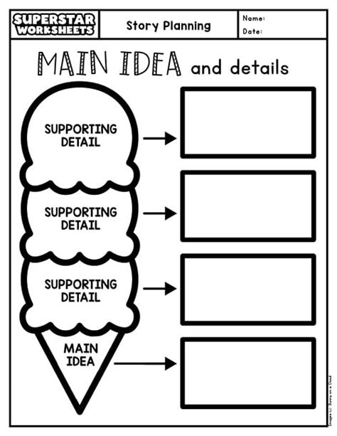 Graphic Organizers Superstar Worksheets