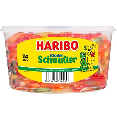 Haribo Schnuller Fruchtgummi Dose Er