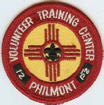 Philmont Volunteer Training Center TC1 65mm Cloth Back - Trading Eagles