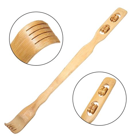 Деревянная чесалка-массажёр для спины "Бамбук" купить на OZON по низкой ...