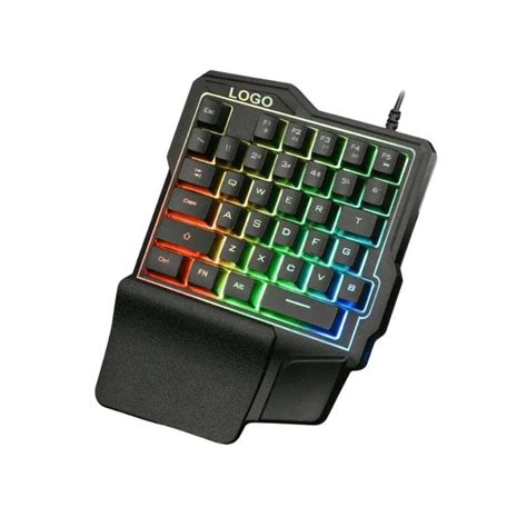 Teclado Gamer Una Mano 35 Teclas K7 Retroiluminado Apulso