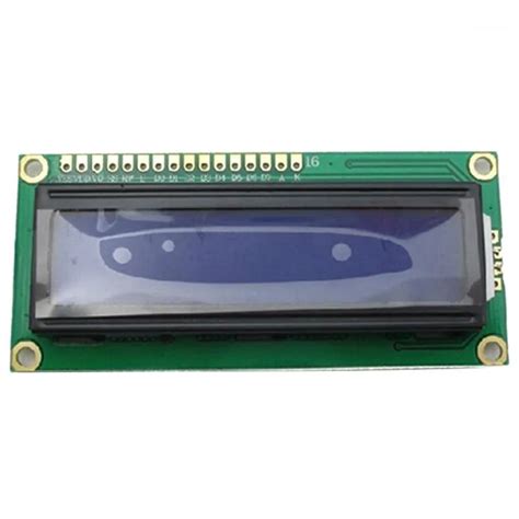 Monitors 1602 16X2 Character LCD Display Module HD44780 Controller Blue