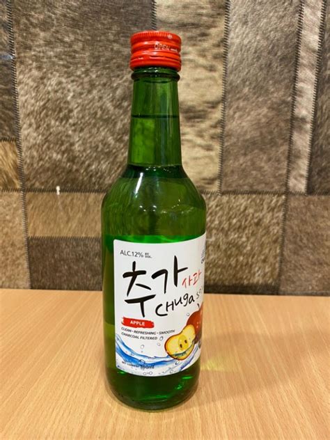 360ml Chuga Apple Sojuchuga Soju Applekorean Sojujinro Sojuone Shot