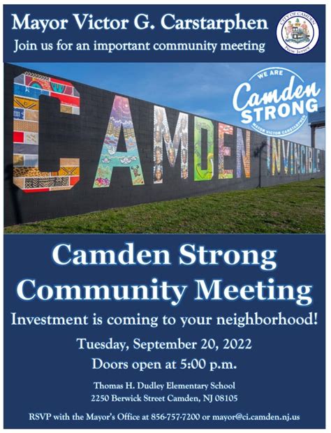 City Of Camden Gov On Twitter Https T Co Ig T Avz Twitter