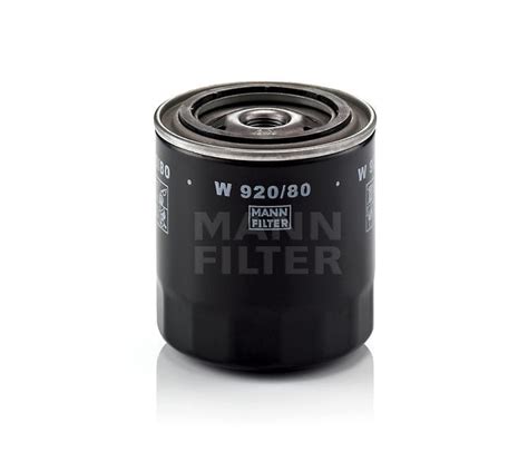 MANN Oljefilter W920 80 Oljefyndet Se