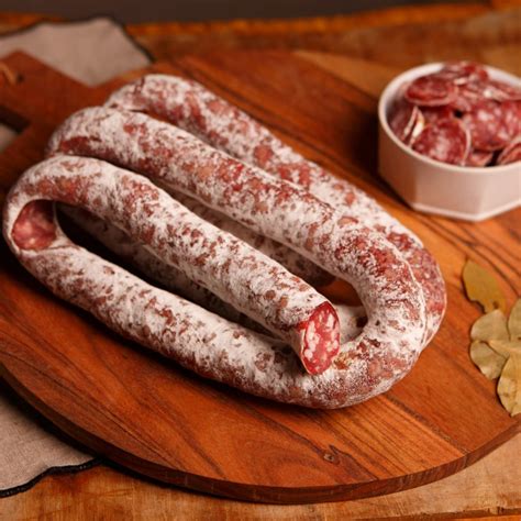 SAUCISSE SECHE A LA PERCHE DE LACAUNE 550 G