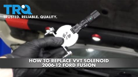 How To Replace Vvt Solenoid 2006 12 Ford Fusion Youtube