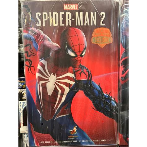 Hot Toys 1 6 VGM54 Marvel S Spider Man 2 Peter Parker Advanced Suit 2 0 Collectible Figure