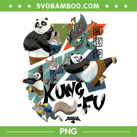 DreamWorks Kung Fu Panda 4 PNG