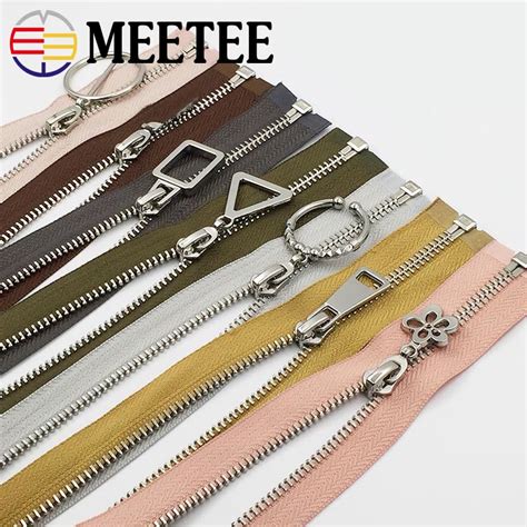 Open End Metal Zippers Diy New Zipper For Sewing Down Bag Jacket