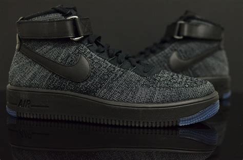 Nike Flyknit Air Force 1 Black - Sneaker Bar Detroit