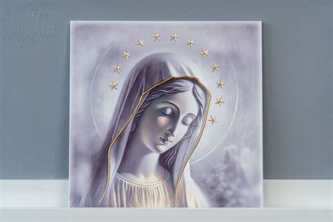 Medjugorje Gospa Image Official Parish Medjugorje Webshop